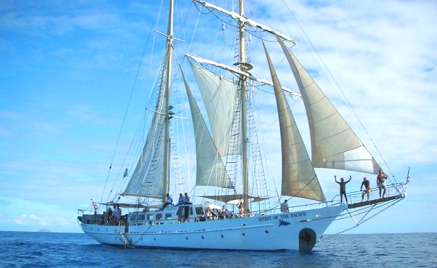 Segelboot Südsee Fidschi